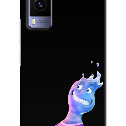 Wade Wave Vivo V21E 5G Hard Case Back Cover by Casekaro