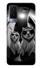 Hood Cats Vivo V21E 5G Hard Case Back Cover by Casekaro