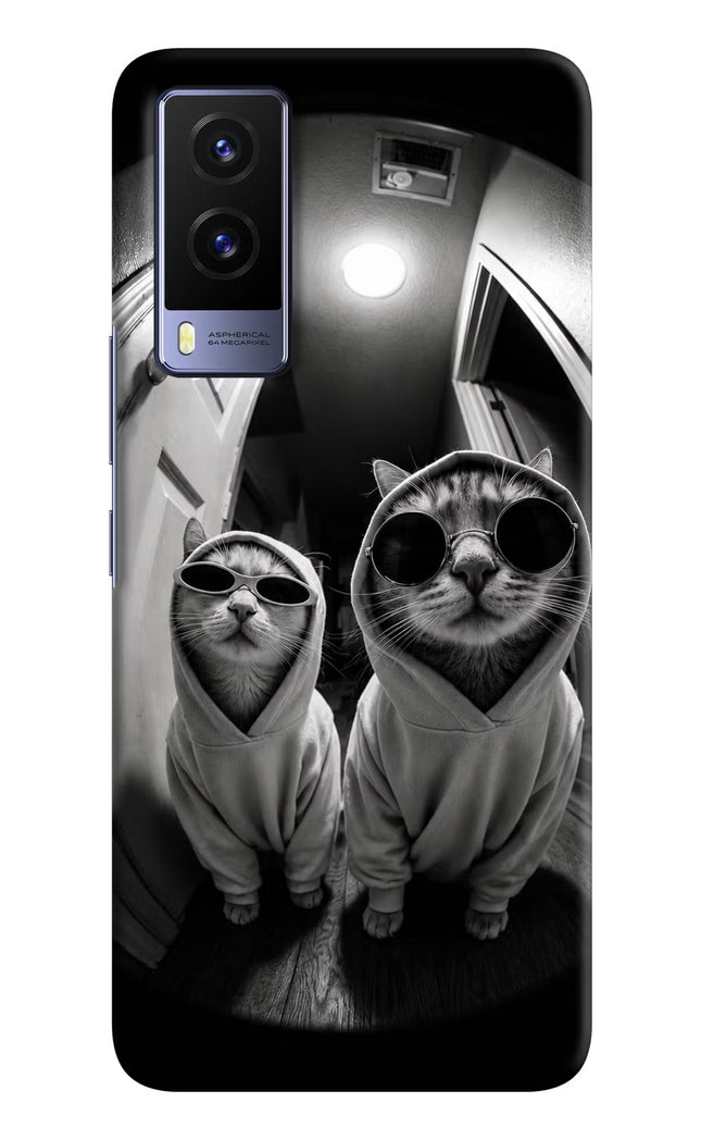 Hood Cats Vivo V21E 5G Hard Case Back Cover by Casekaro