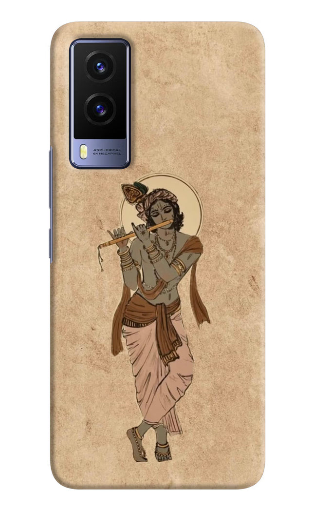 Krishna Vivo V21E 5G Hard Case Back Cover by Casekaro