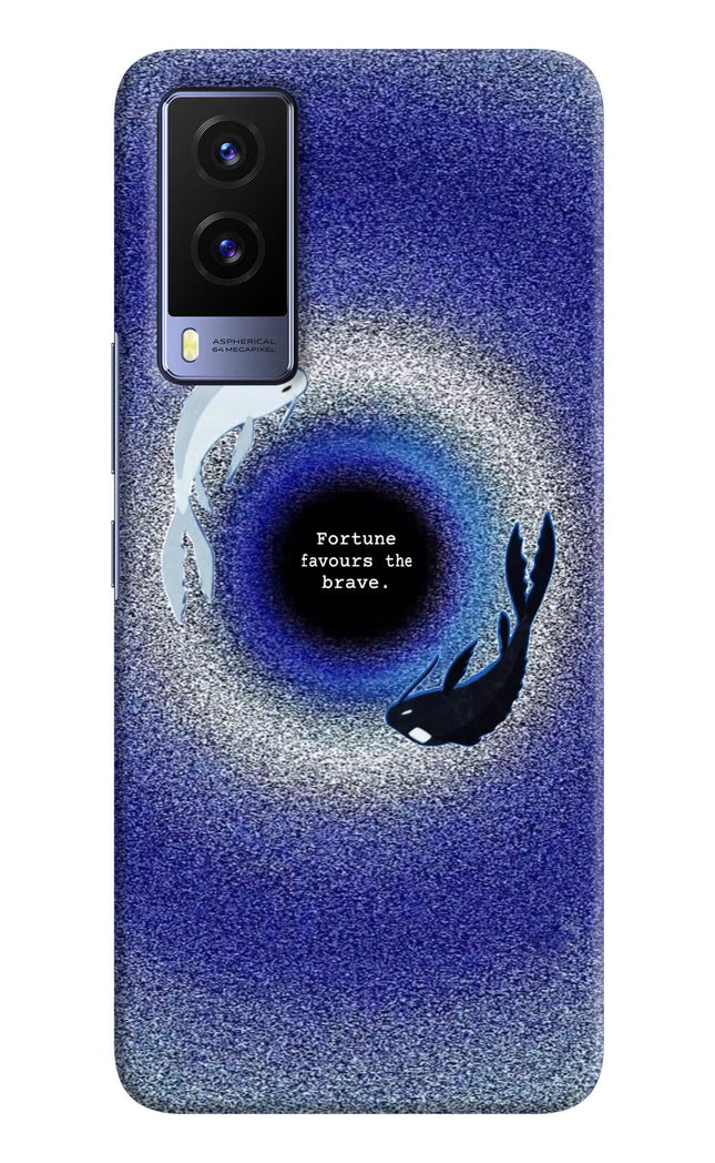 Dark Koi Vivo V21E 5G Hard Case Back Cover by Casekaro