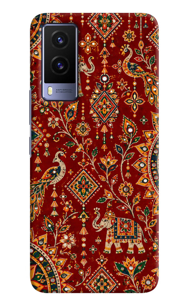 Laal Riwaaz Vivo V21E 5G Hard Case Back Cover by Casekaro