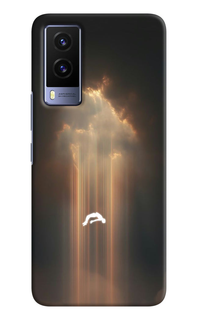 Heavenly Beam Vivo V21E 5G Hard Case Back Cover by Casekaro