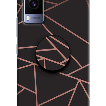 Geometric Pattern Vivo V21E 5G Pop Case by Casekaro