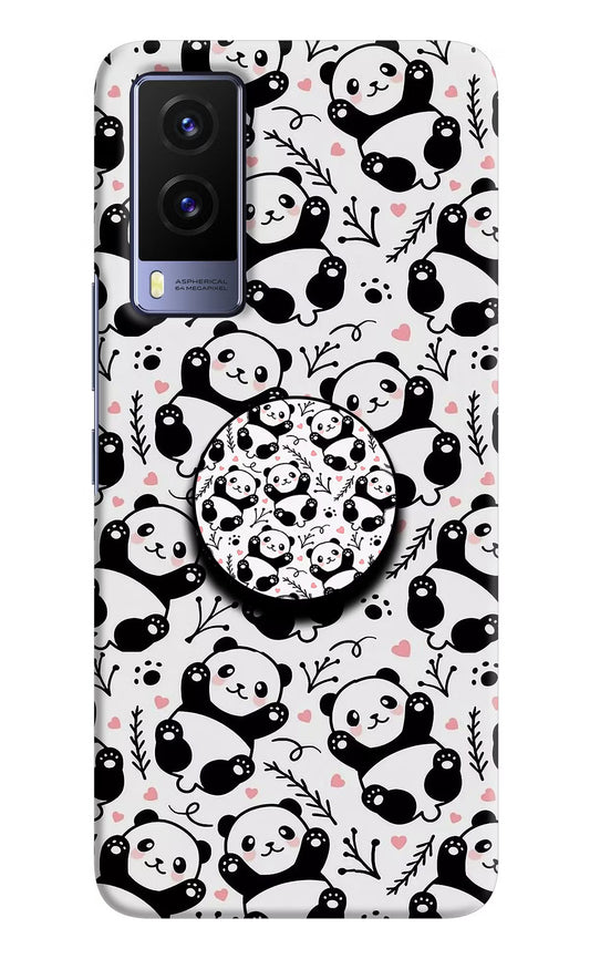 Cute Panda Vivo V21E 5G Pop Case by Casekaro
