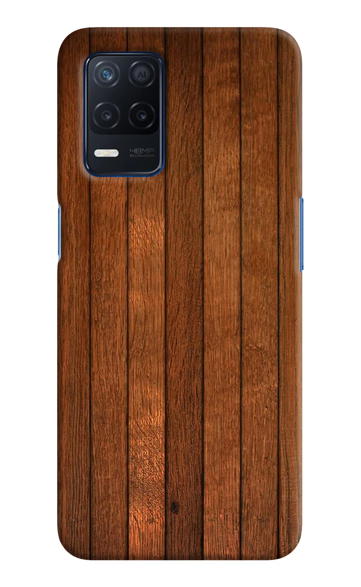 Wooden Artwork Bands Realme Narzo 30 5G Hard Case Back Cover by Casekaro