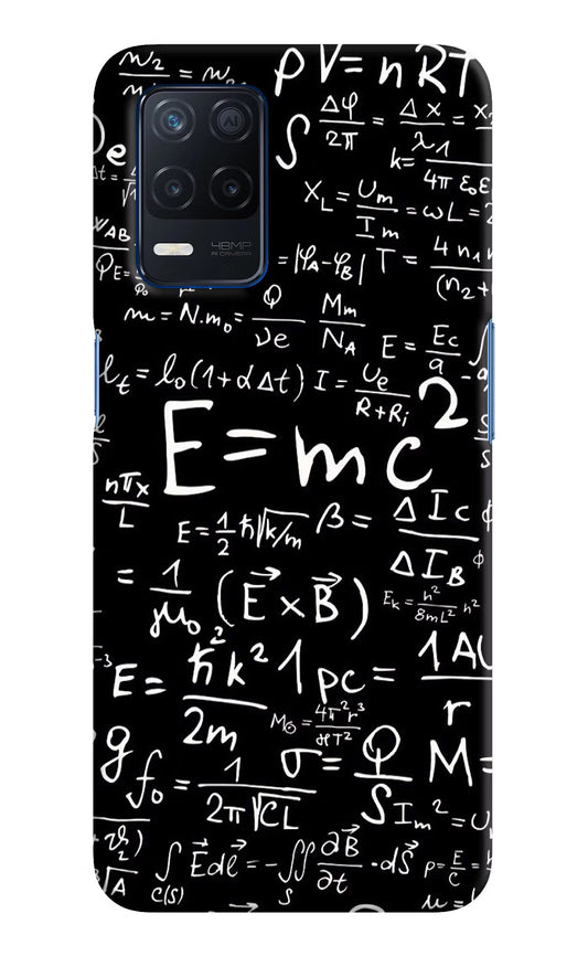 Physics Formula Realme Narzo 30 5G Hard Case Back Cover by Casekaro