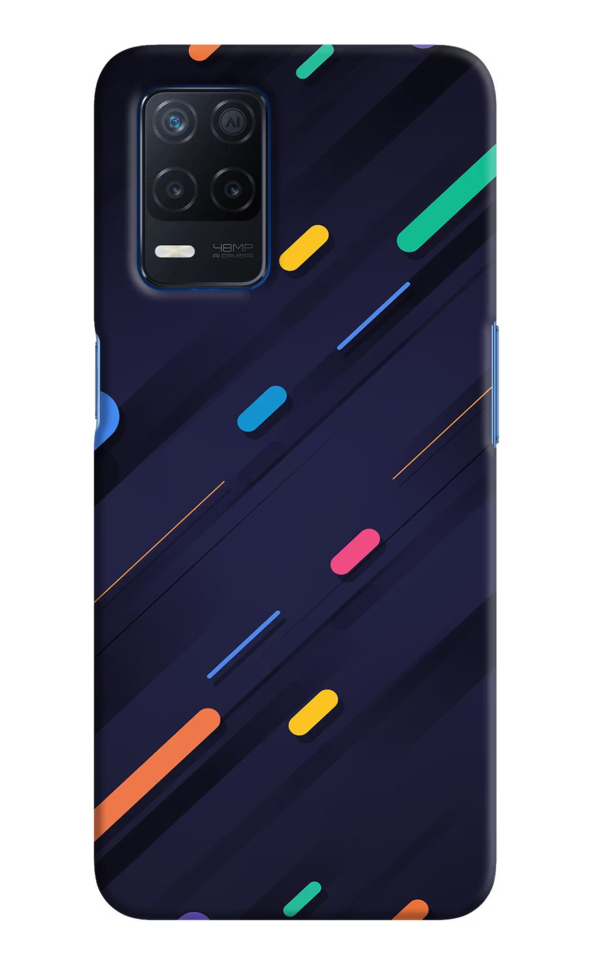Abstract Design Realme Narzo 30 5G Hard Case Back Cover by Casekaro