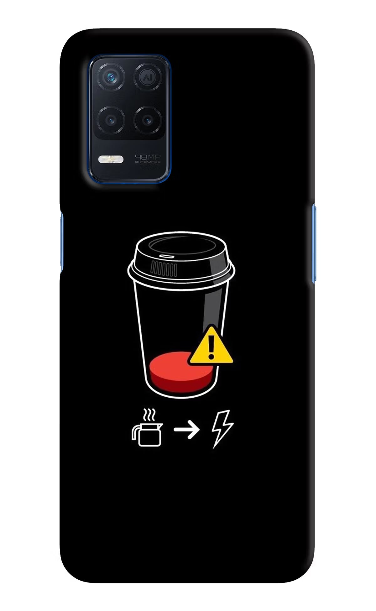Coffee Realme Narzo 30 5G Hard Case Back Cover by Casekaro