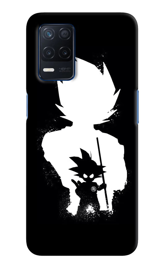 Goku Shadow Realme Narzo 30 5G Hard Case Back Cover by Casekaro