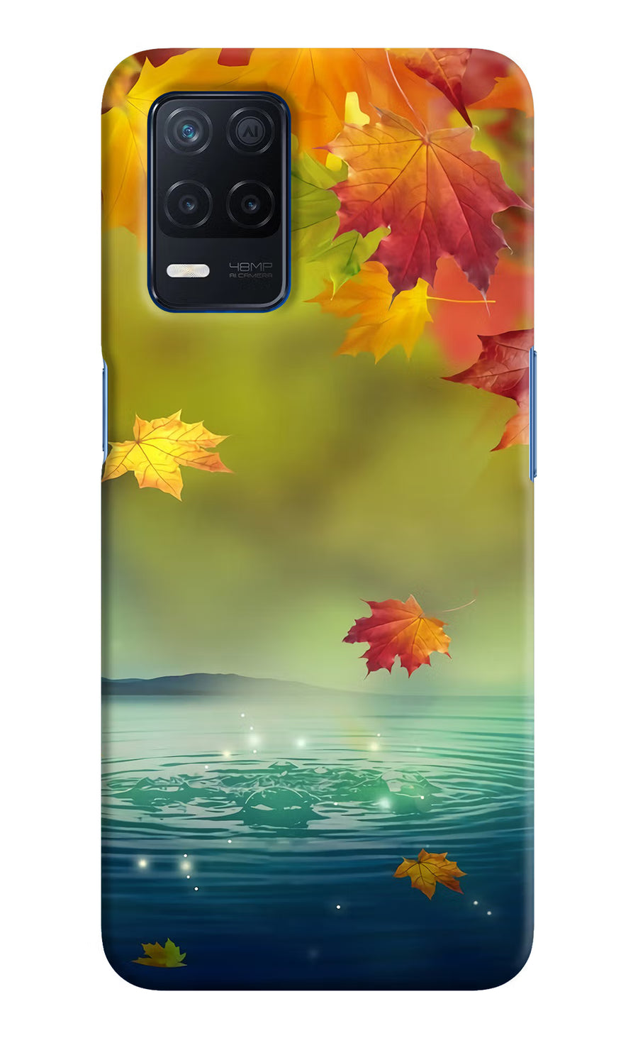 Flowers Realme Narzo 30 5G Back Cover, Hard case