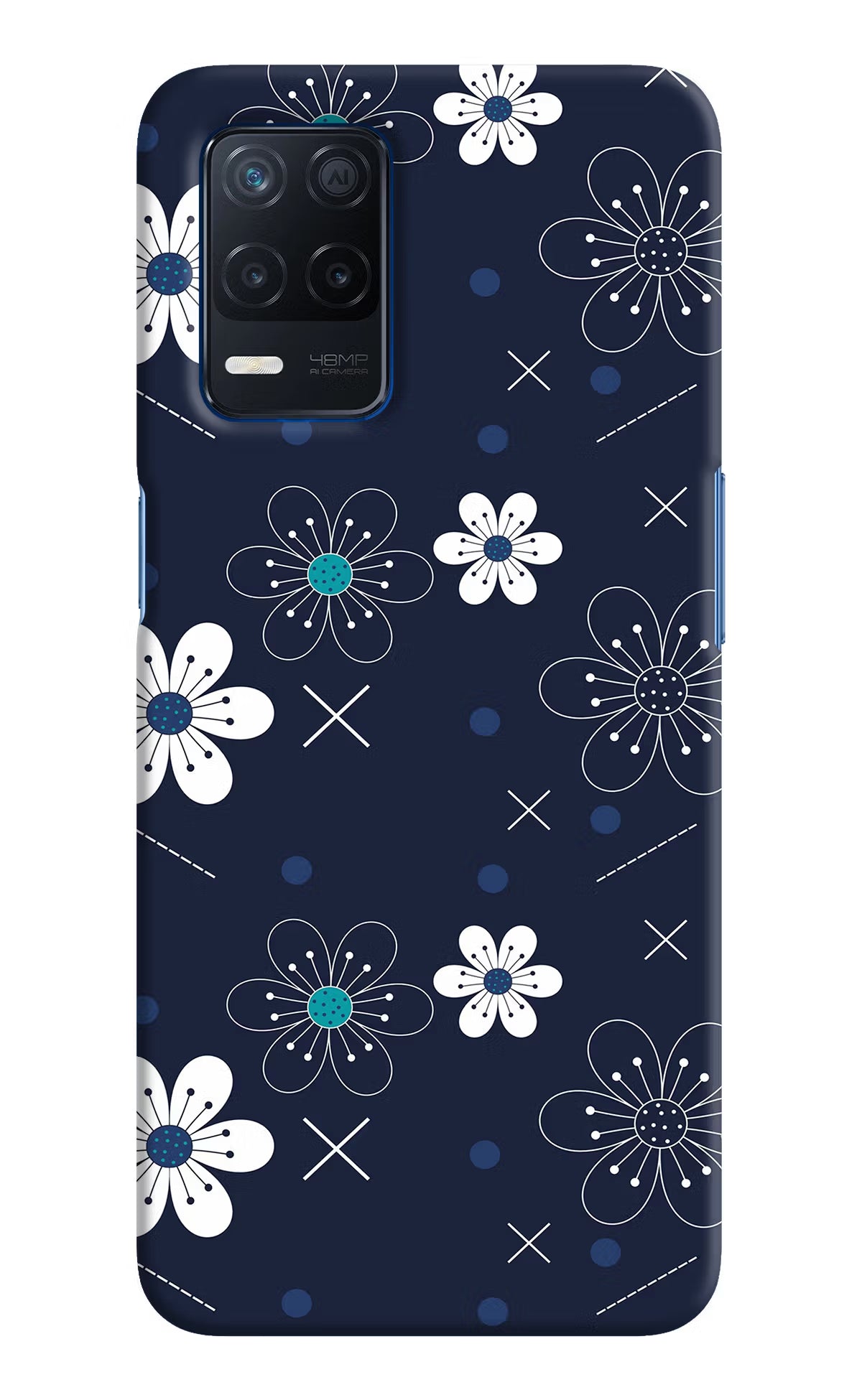 Flowers Realme Narzo 30 5G Hard Case Back Cover by Casekaro