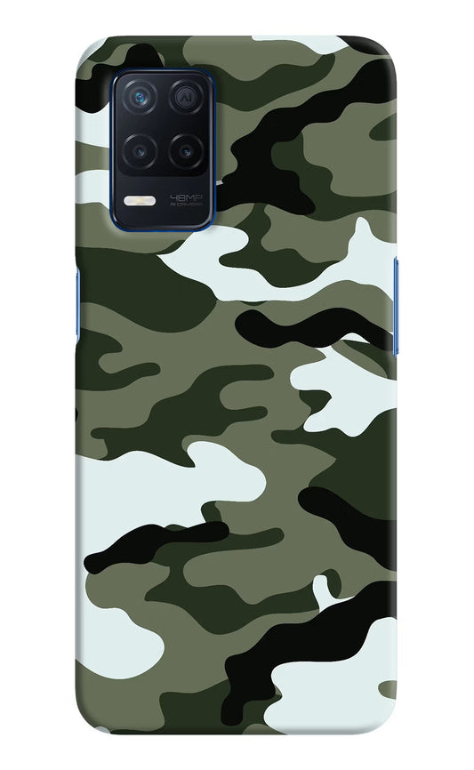 Camouflage Realme Narzo 30 5G Hard Case Back Cover by Casekaro