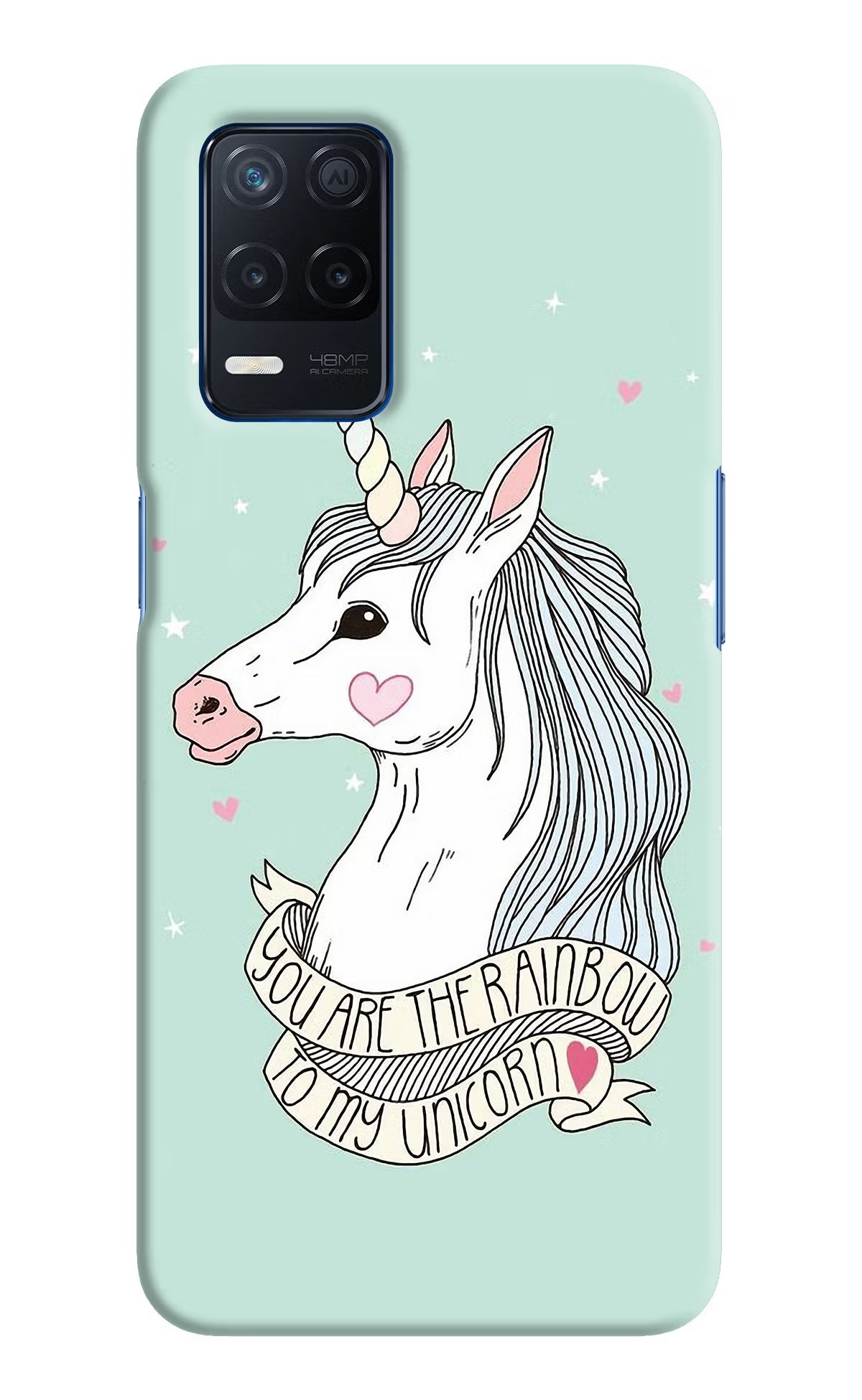 Unicorn Wallpaper Realme Narzo 30 5G Hard Case Back Cover by Casekaro