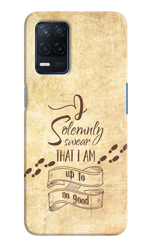 I Solemnly swear that i up to no good Realme Narzo 30 5G Hard Case Back Cover by Casekaro