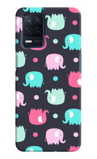 Elephants Realme Narzo 30 5G Hard Case Back Cover by Casekaro