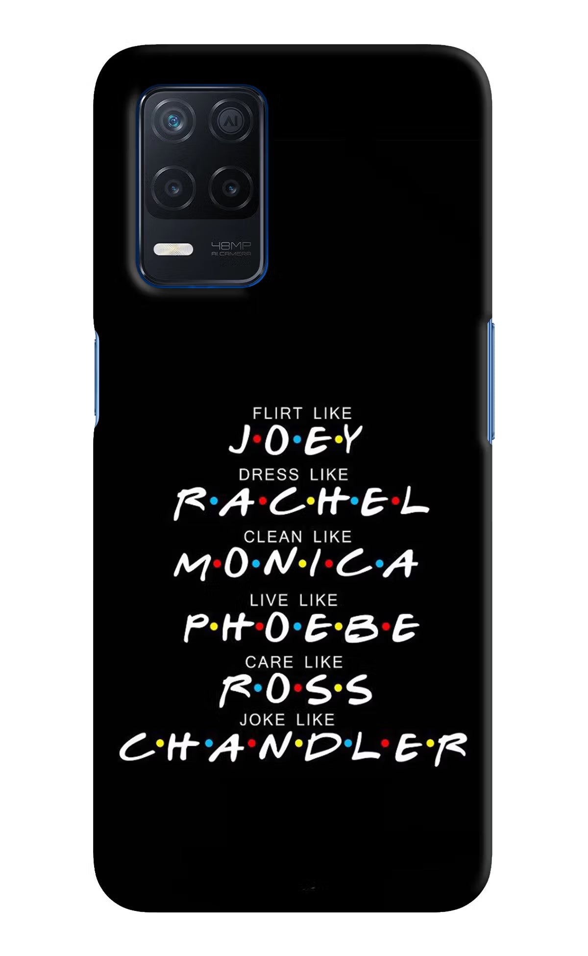 FRIENDS Character Realme Narzo 30 5G Hard Case Back Cover by Casekaro