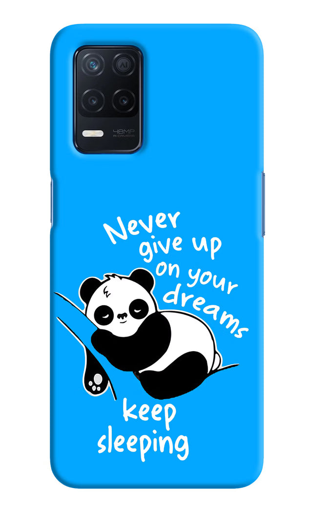 Keep Sleeping Realme Narzo 30 5G Hard Case Back Cover by Casekaro