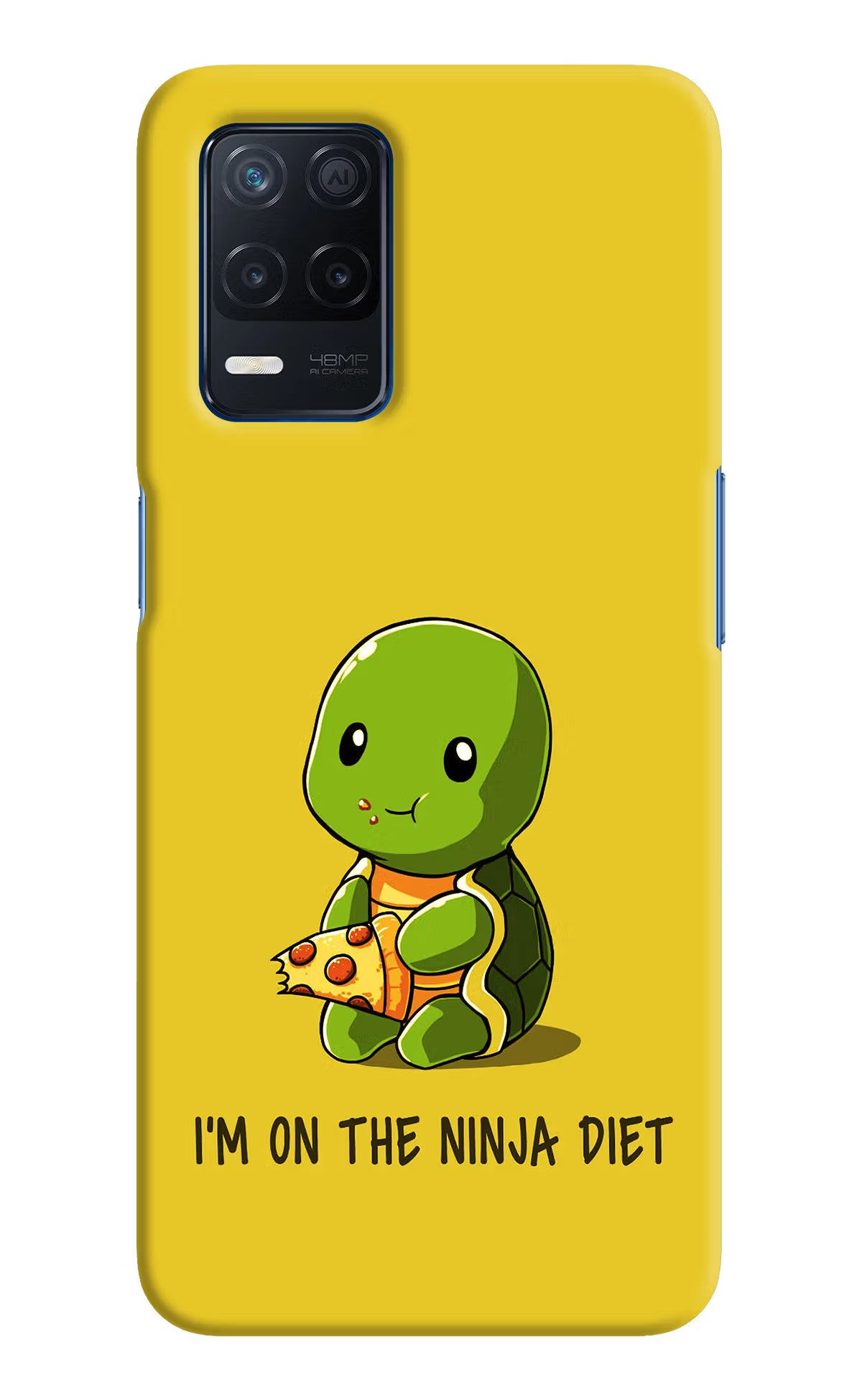 I'm on Ninja Diet Realme Narzo 30 5G Hard Case Back Cover by Casekaro