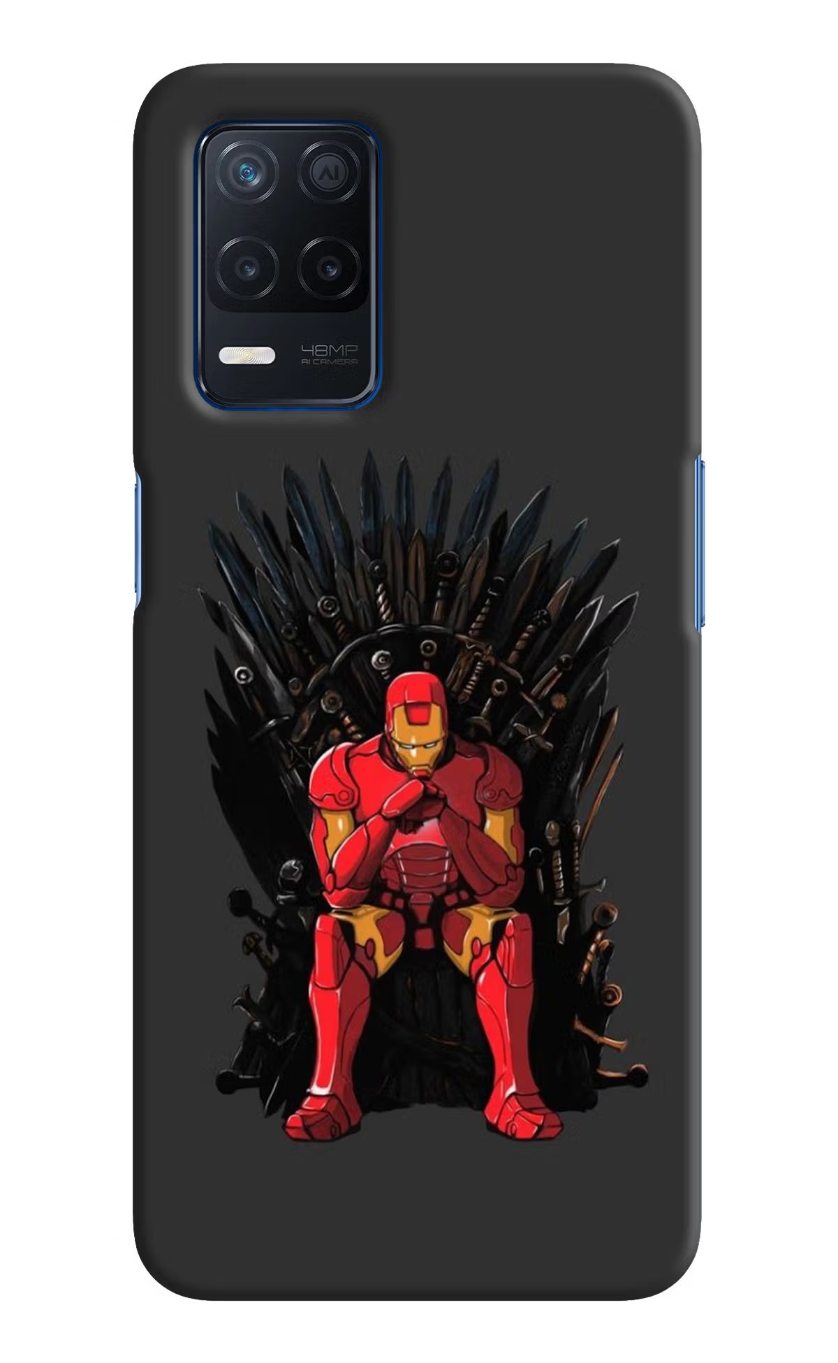 Ironman Throne Realme Narzo 30 5G Hard Case Back Cover by Casekaro