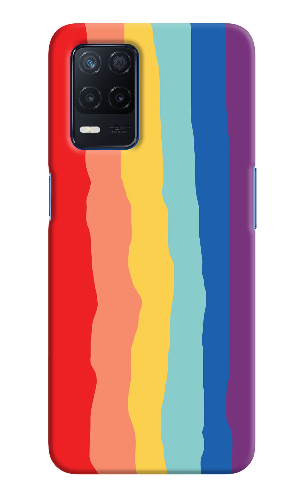 Rainbow Realme Narzo 30 5G Hard Case Back Cover by Casekaro