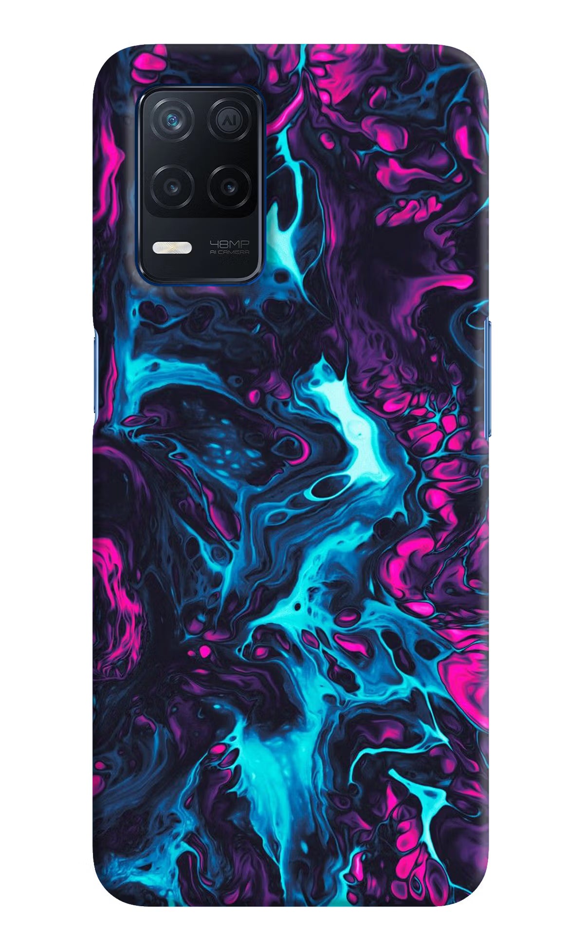 Abstract Realme Narzo 30 5G Hard Case Back Cover by Casekaro