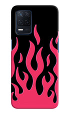 Fire Flames Realme Narzo 30 5G Hard Case Back Cover by Casekaro