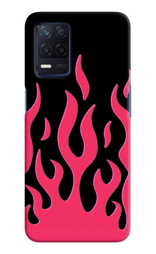 Fire Flames Realme Narzo 30 5G Hard Case Back Cover by Casekaro
