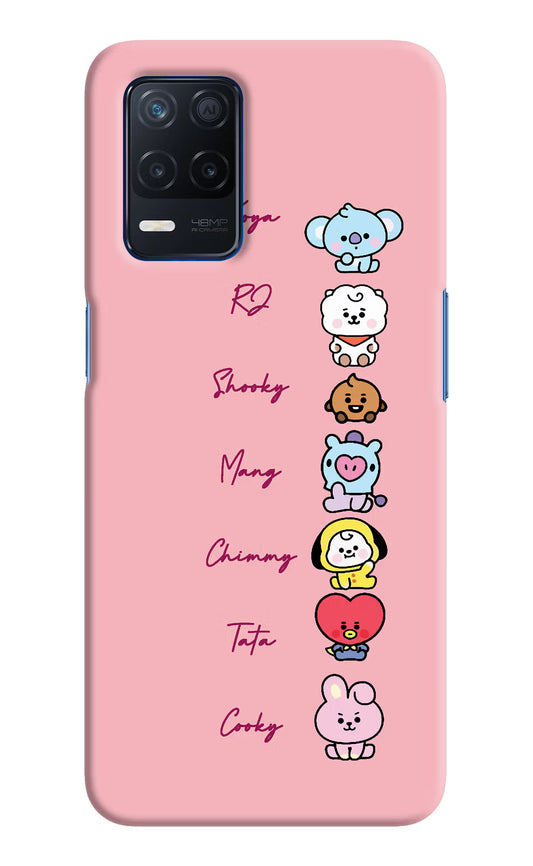 BTS names Realme Narzo 30 5G Hard Case Back Cover by Casekaro