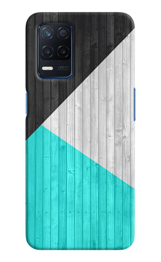 Wooden Abstract Realme Narzo 30 5G Hard Case Back Cover by Casekaro