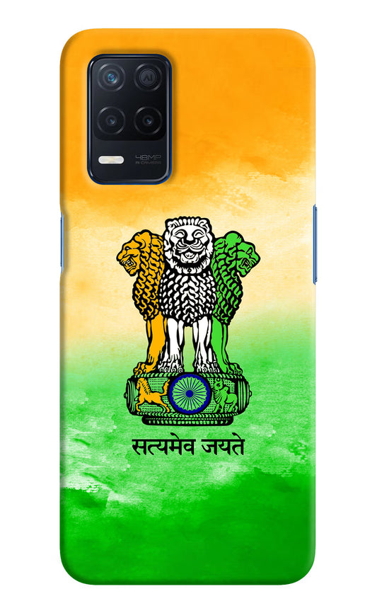 Satyamev Jayate Flag Realme Narzo 30 5G Hard Case Back Cover by Casekaro