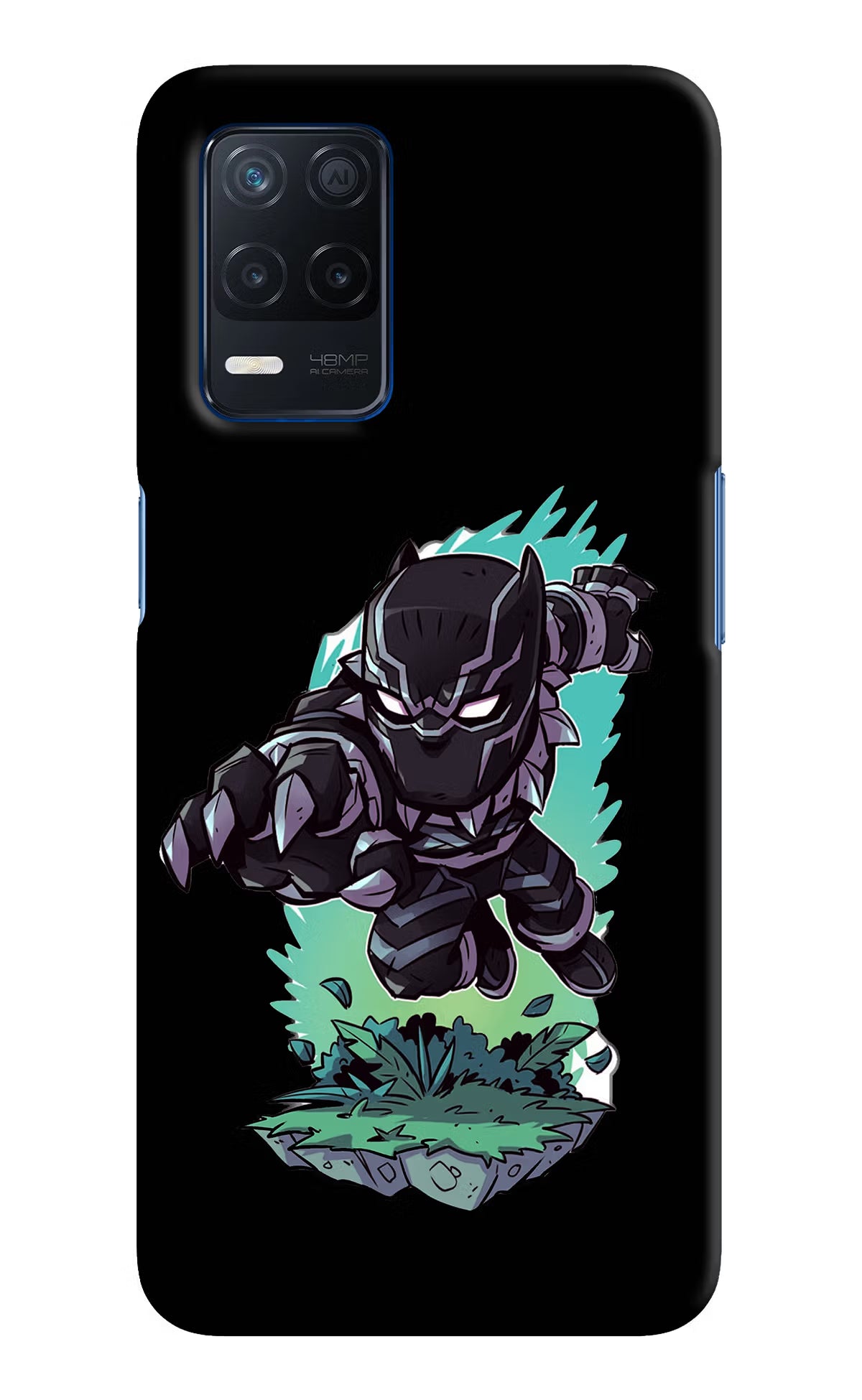 Black Panther Realme Narzo 30 5G Hard Case Back Cover by Casekaro