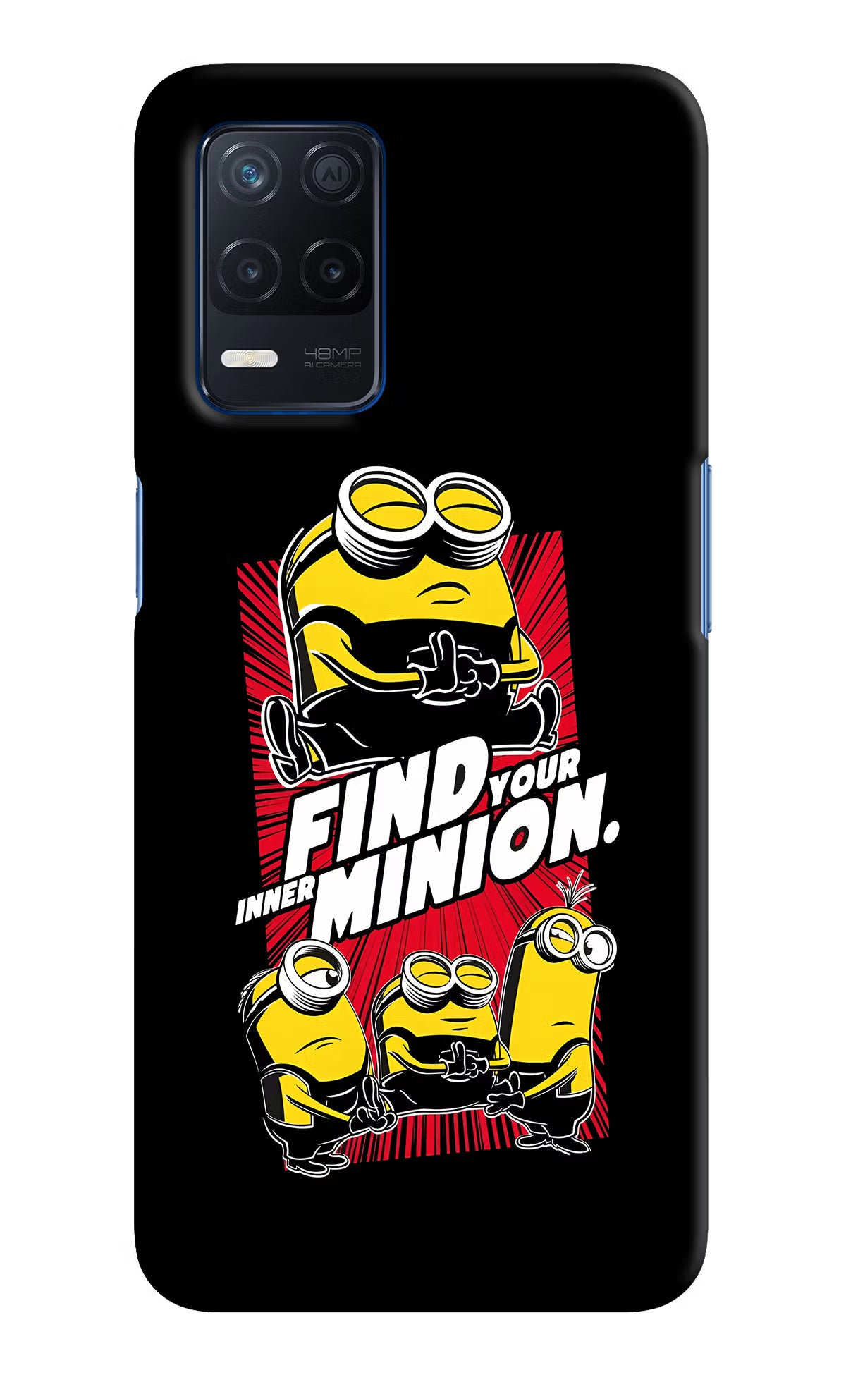 Find your inner Minion Realme Narzo 30 5G Hard Case Back Cover by Casekaro