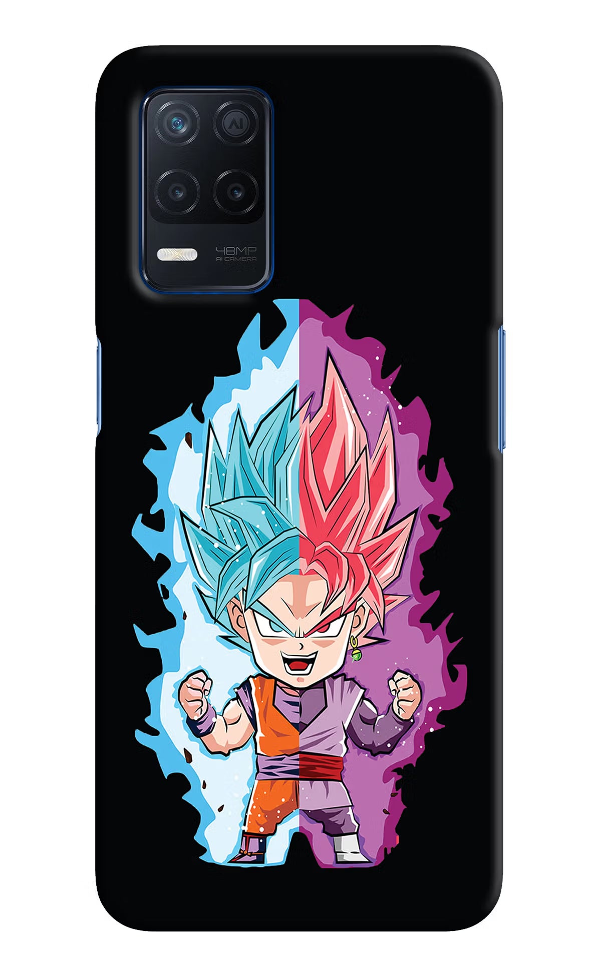 Chota Goku Realme Narzo 30 5G Hard Case Back Cover by Casekaro