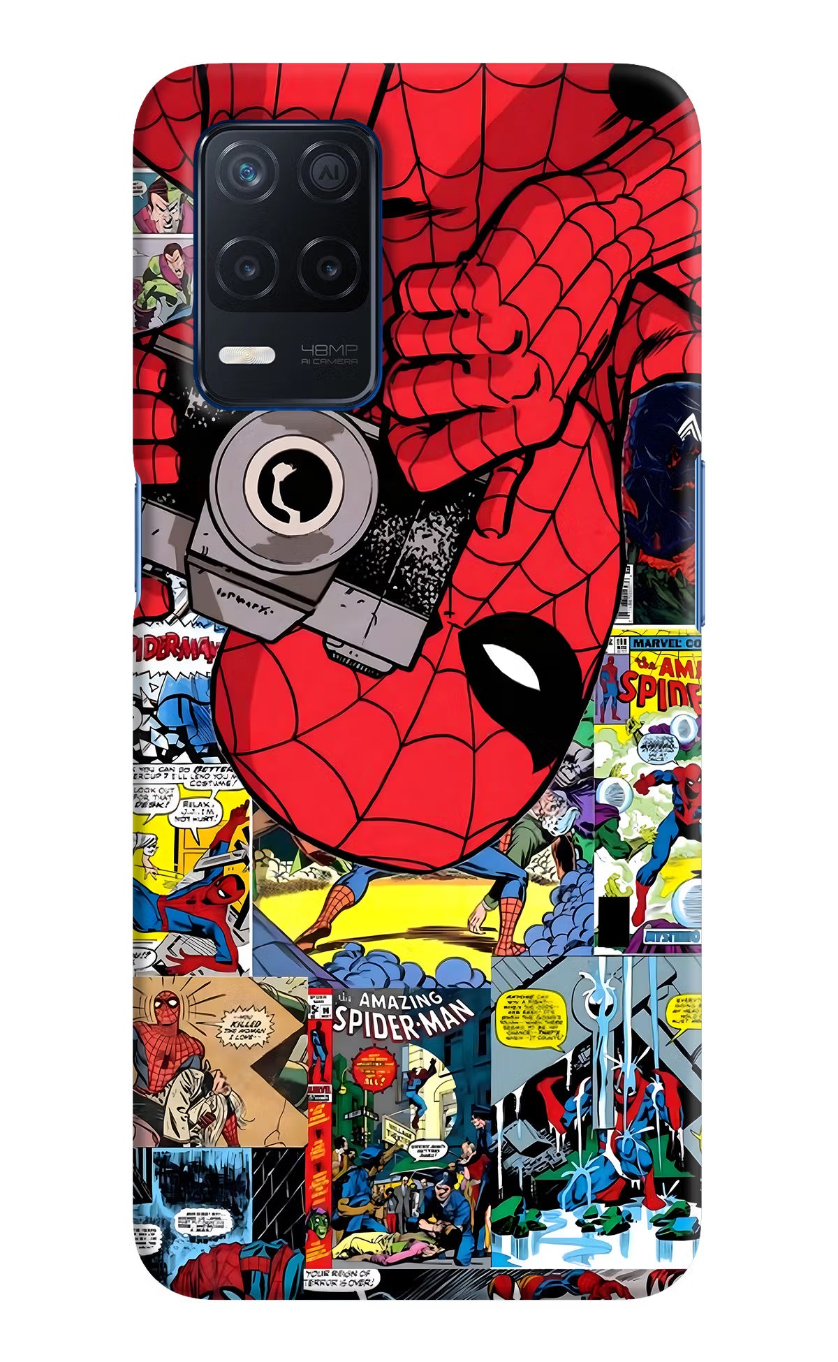 Spider Man Realme Narzo 30 5G Hard Case Back Cover by Casekaro