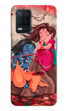 Radhe Krishna Realme Narzo 30 5G Hard Case Back Cover by Casekaro