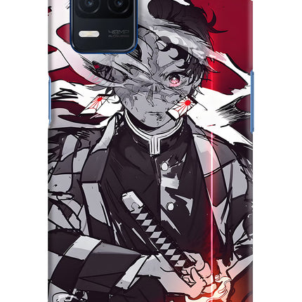 Demon Slayer Realme Narzo 30 5G Hard Case Back Cover by Casekaro