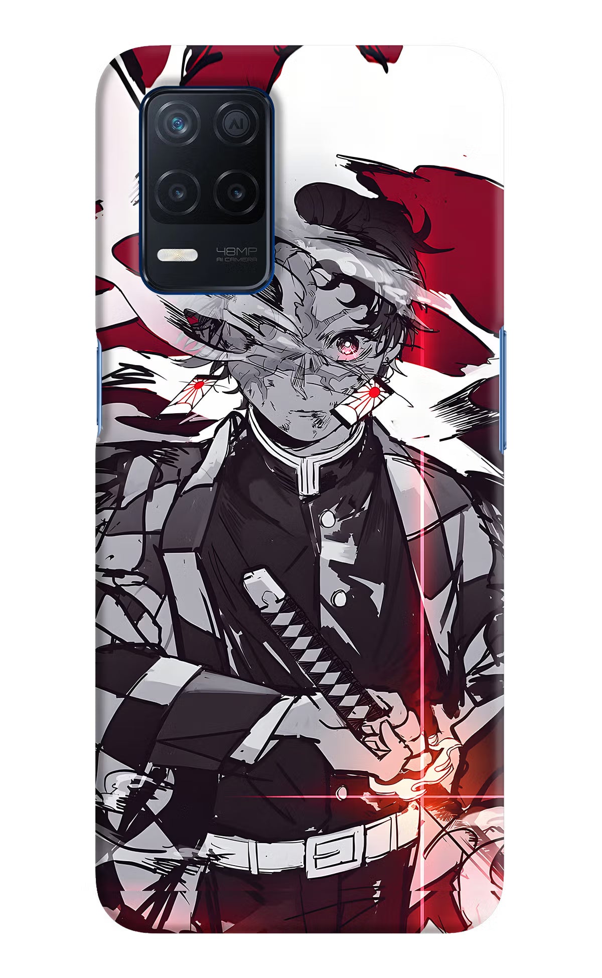 Demon Slayer Realme Narzo 30 5G Hard Case Back Cover by Casekaro