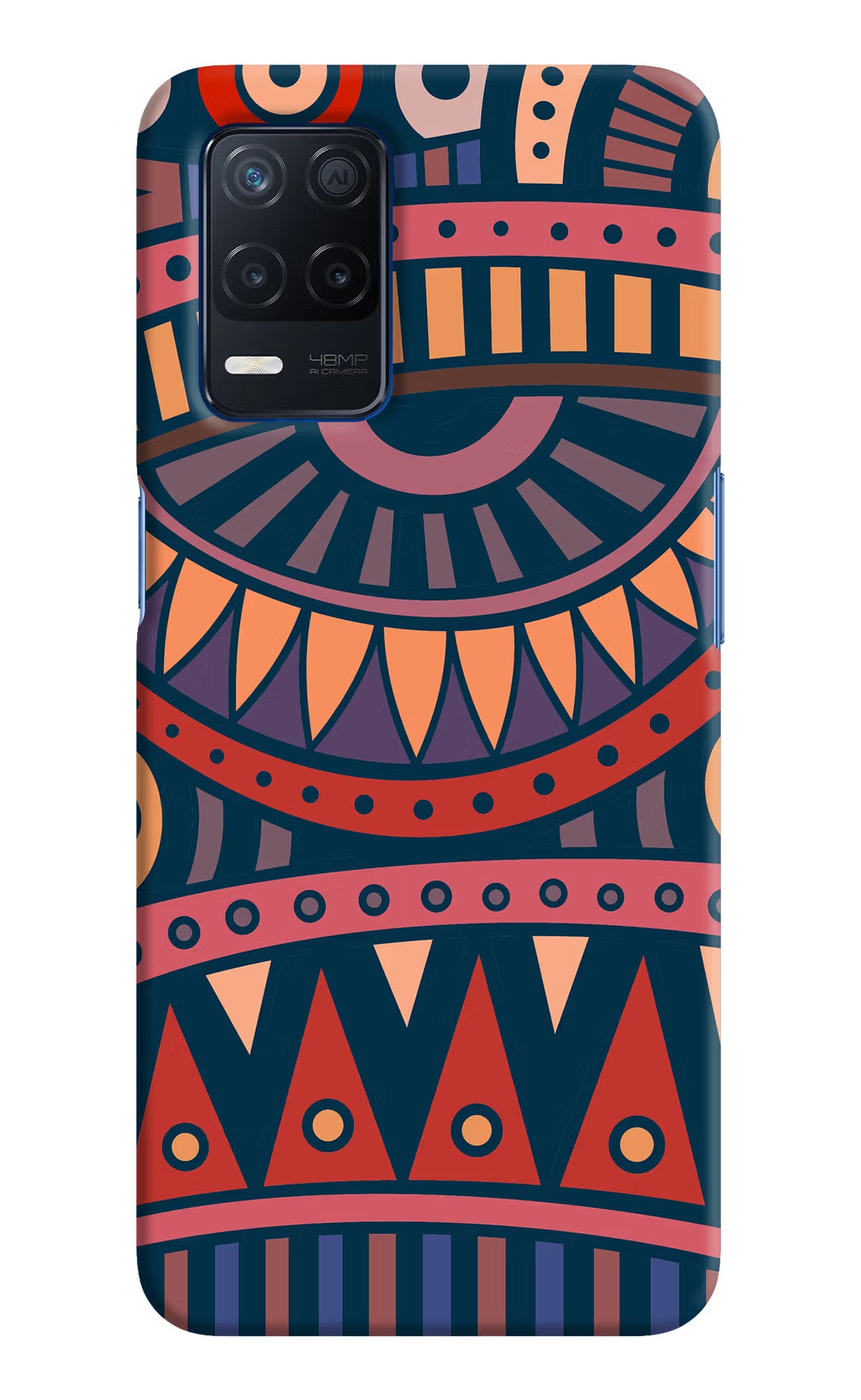 African Culture Design Realme Narzo 30 5G Hard Case Back Cover by Casekaro