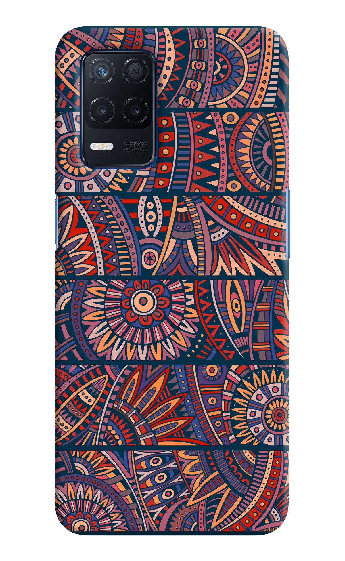 African Culture Design Realme Narzo 30 5G Hard Case Back Cover by Casekaro