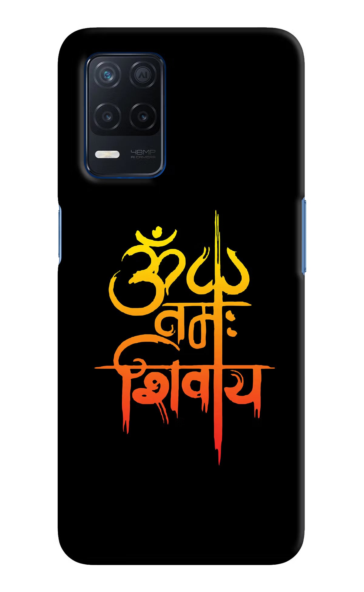 Om Namah Shivay Realme Narzo 30 5G Hard Case Back Cover by Casekaro