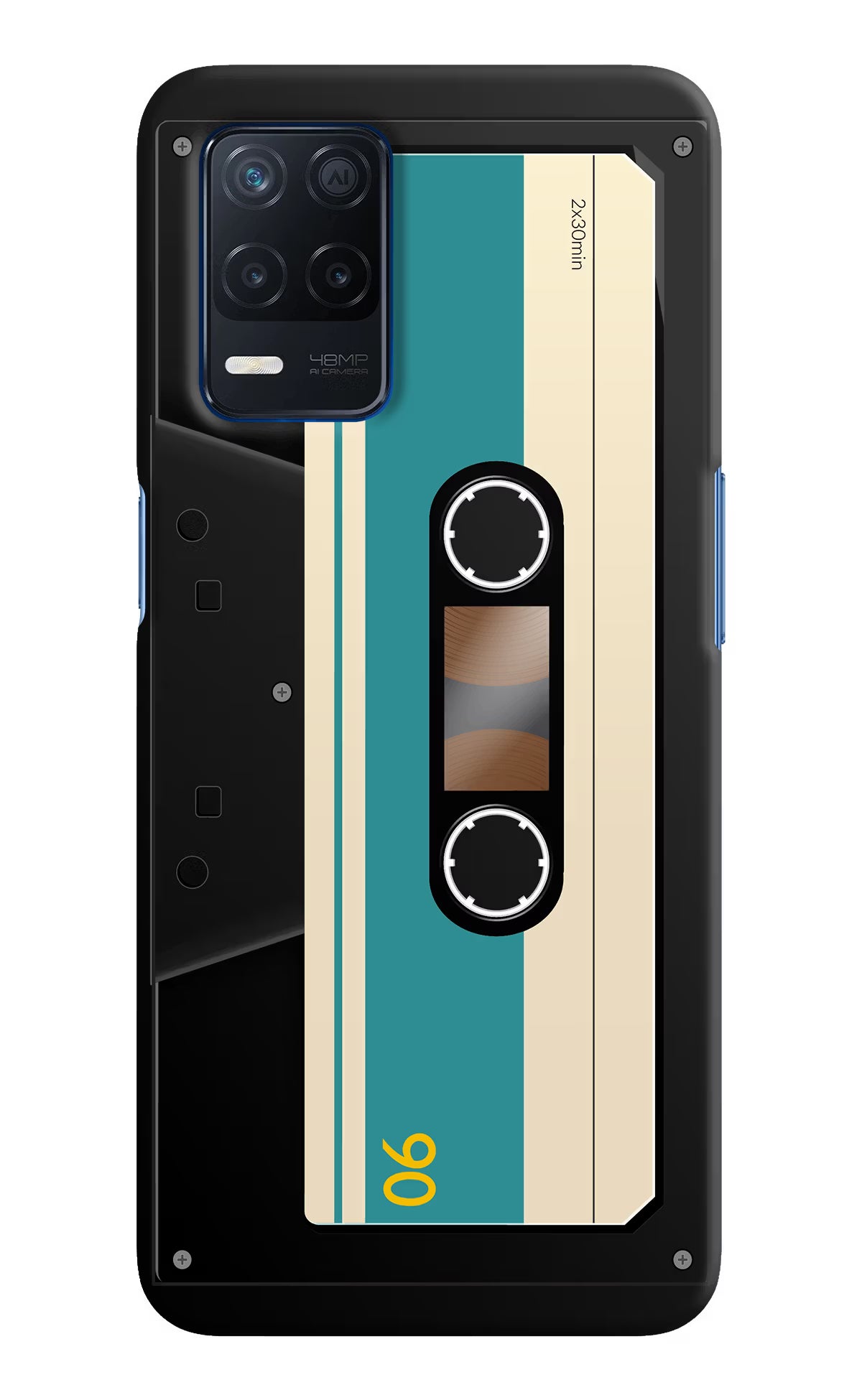 Cassette Realme Narzo 30 5G Hard Case Back Cover by Casekaro