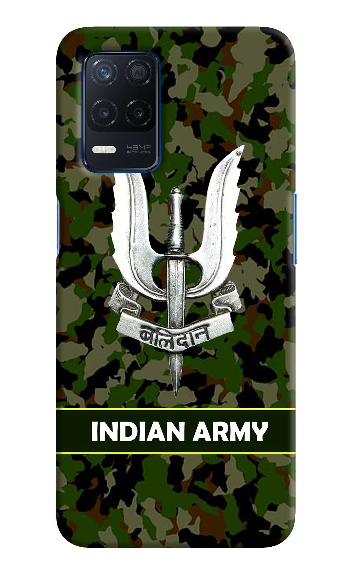 Balidan Indian Logo Realme Narzo 30 5G Hard Case Back Cover by Casekaro