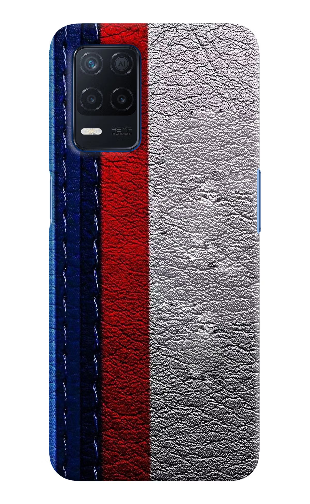 BMW Stripes Realme Narzo 30 5G Hard Case Back Cover by Casekaro