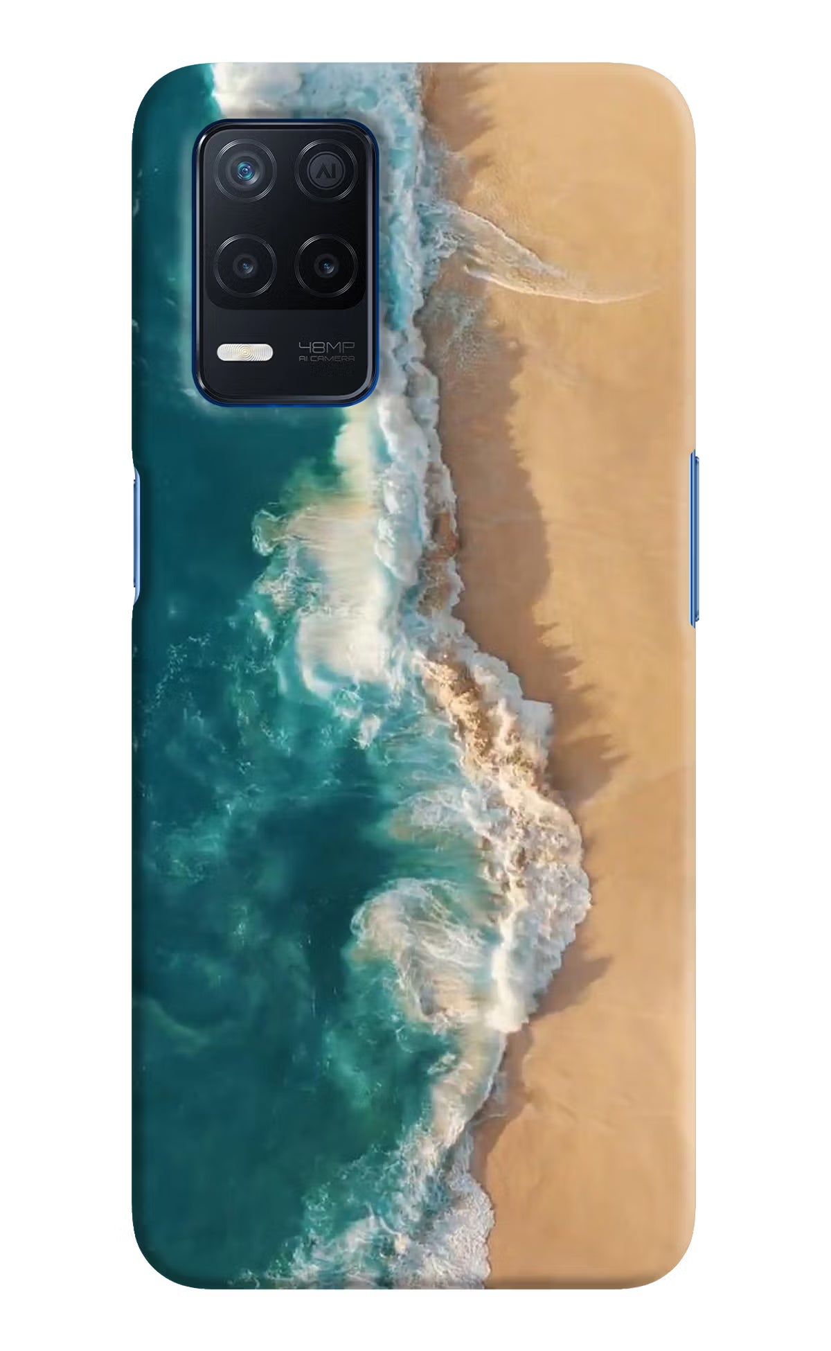 Ocean Beach Realme Narzo 30 5G Hard Case Back Cover by Casekaro