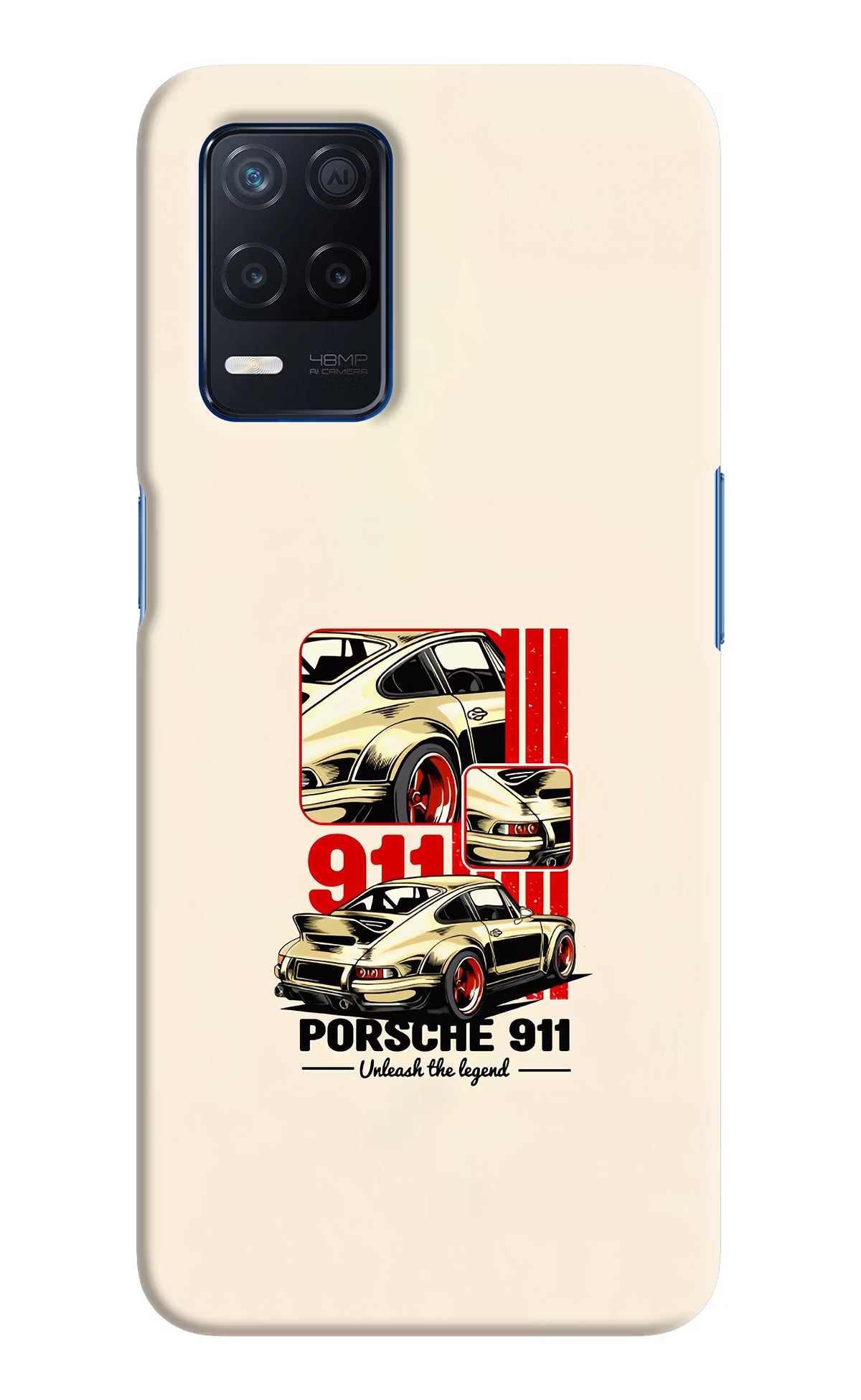 Classic Porsche 911 Realme Narzo 30 5G Hard Case Back Cover by Casekaro