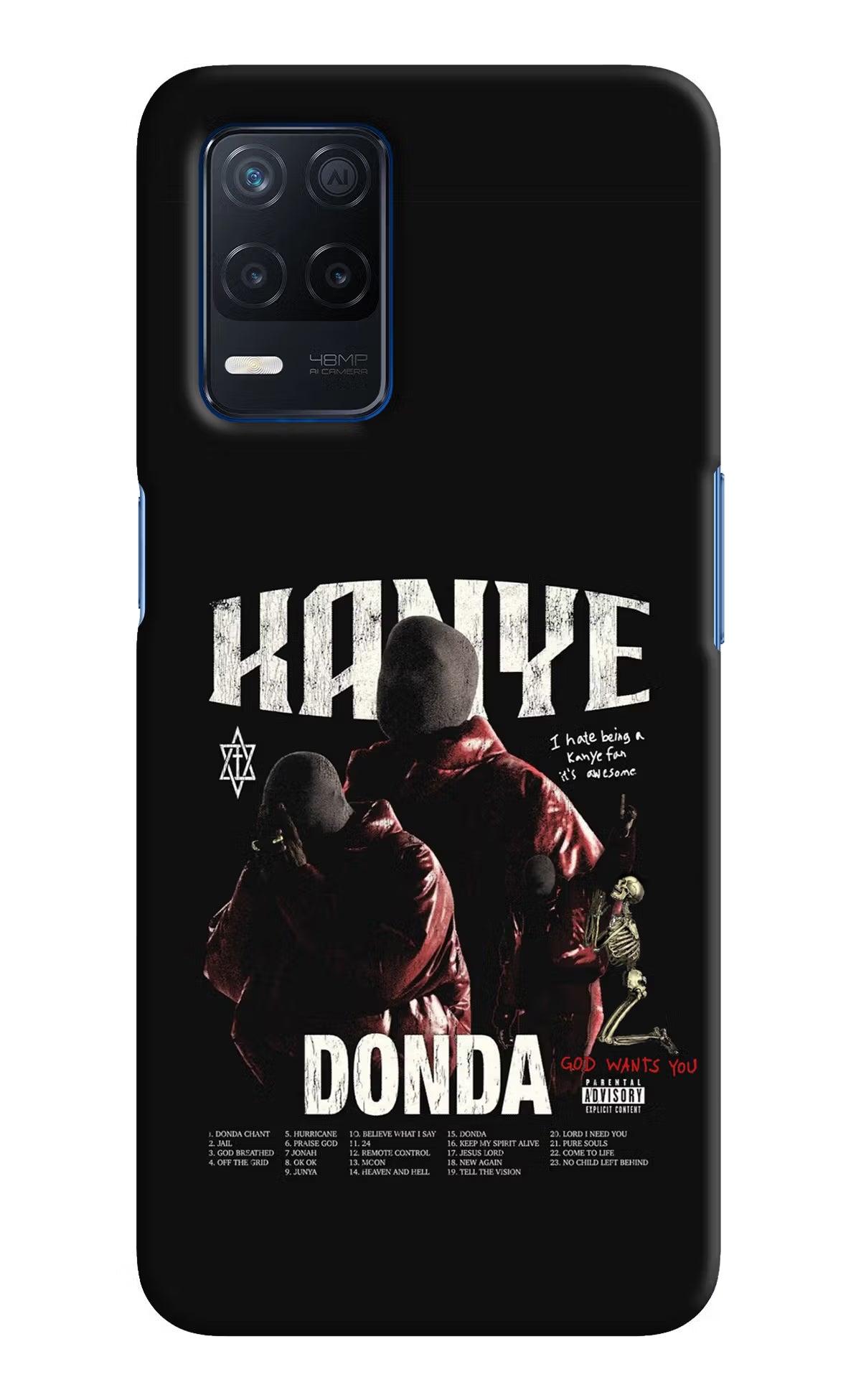 Donda Kanye West Realme Narzo 30 5G Hard Case Back Cover by Casekaro
