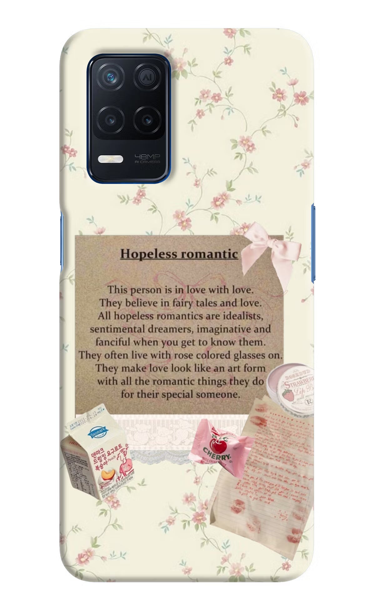 Hopeless Romantic Realme Narzo 30 5G Hard Case Back Cover by Casekaro