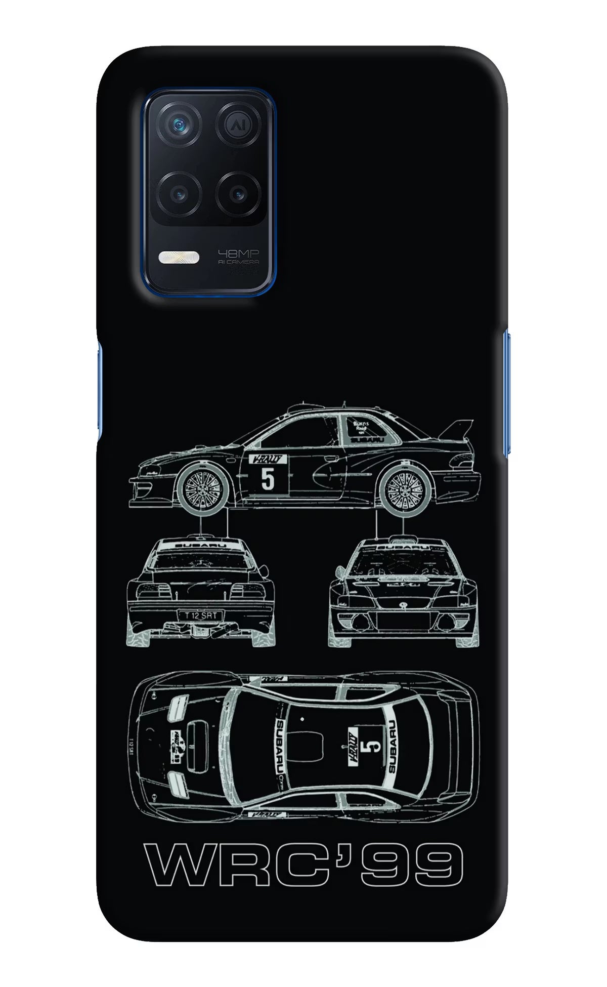 WRC'99 Realme Narzo 30 5G Hard Case Back Cover by Casekaro