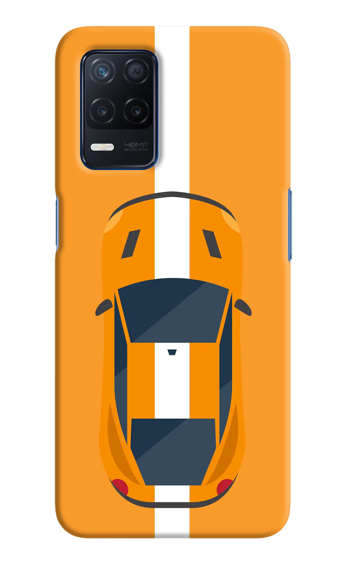 Highway Pursuit Realme Narzo 30 5G Hard Case Back Cover by Casekaro